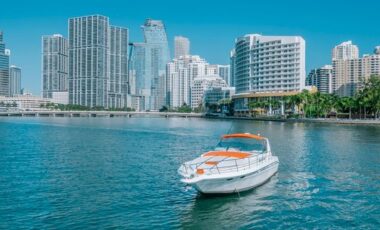 45′ SeaRay Express exotic rental cars yacht charters Miami