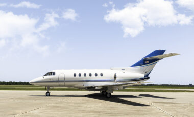 Hawker 800XP exotic rental cars yacht charters Miami
