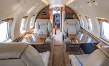Hawker 800XP N606JF exotic rental cars yacht charters Miami