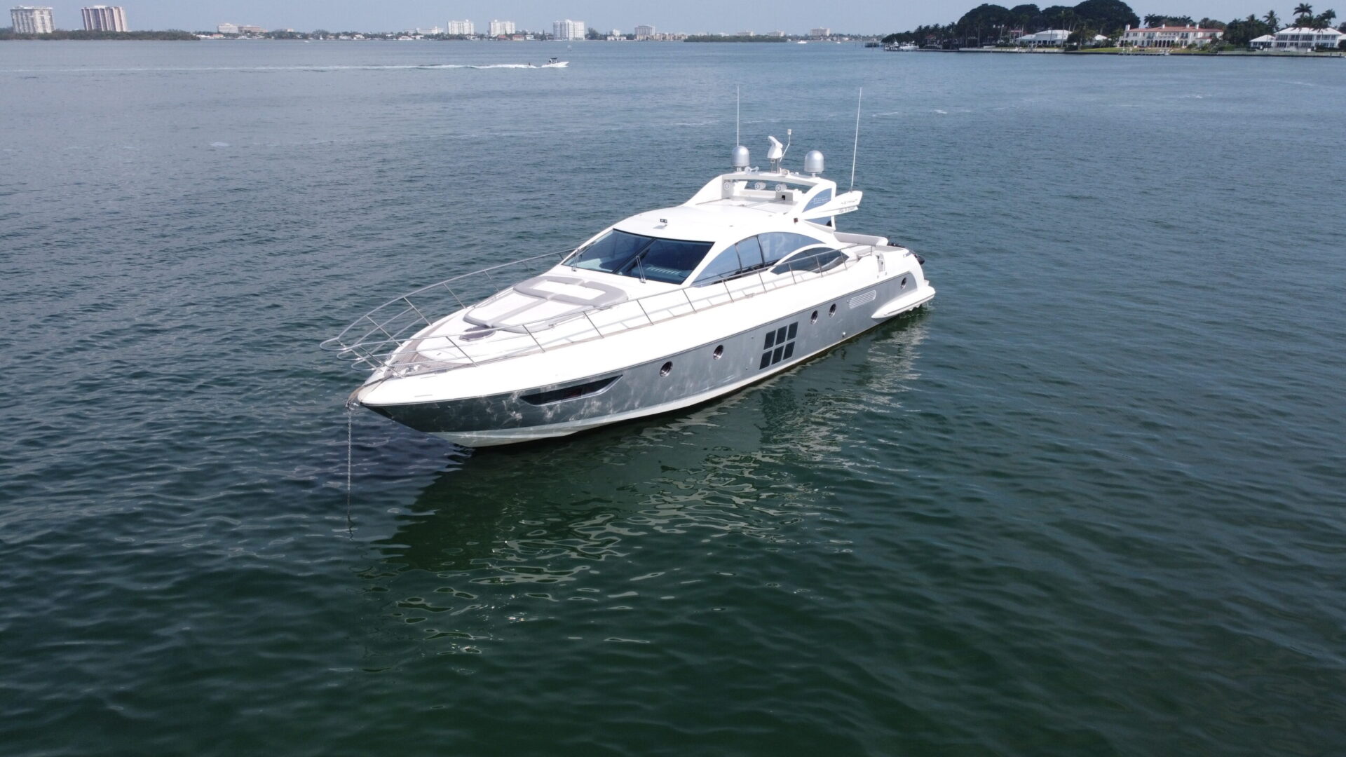 62′ Azimut exotic rental cars yacht charters Miami