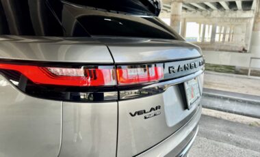 Range Rover Velar Gray on Black exotic rental cars yacht charters Miami