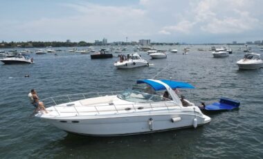 42′ SeaRay exotic rental cars yacht charters Miami