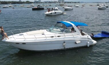 42′ SeaRay exotic rental cars yacht charters Miami