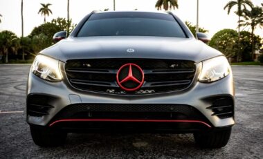 Mercedes GLC 300 Sports Gray exotic rental cars yacht charters Miami