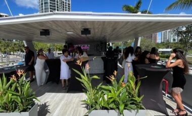 Celebration 120ft exotic rental cars yacht charters Miami