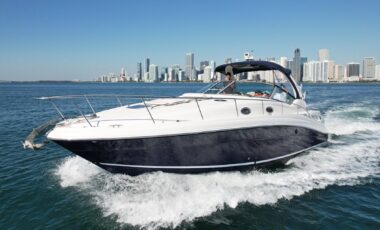40’ Sea Ray exotic rental cars yacht charters Miami