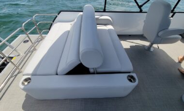 24’ Bentley Pontoon exotic rental cars yacht charters Miami