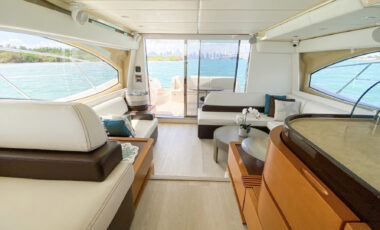 60’ Azimut Flybridge Supreme exotic rental cars yacht charters Miami