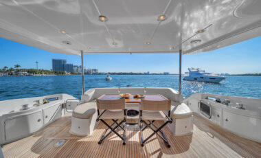 70’ Azimut Flybridge Lupo exotic rental cars yacht charters Miami
