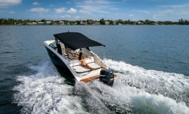 29’ Sea Ray SDX exotic rental cars yacht charters Miami