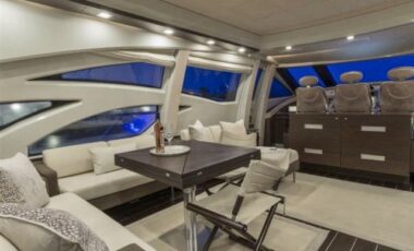 86′ S Azimut exotic rental cars yacht charters Miami