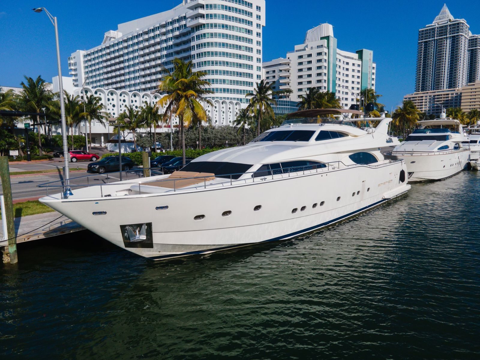 100′ Paladin exotic rental cars yacht charters Miami