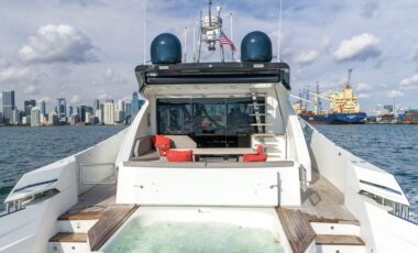 80’ Numarine exotic rental cars yacht charters Miami
