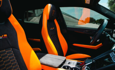 Lamborghini Urus Capsule Orange on Orange exotic rental cars yacht charters Miami