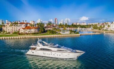 100′ Azimut exotic rental cars yacht charters Miami