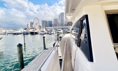 72’ Azimut exotic rental cars yacht charters Miami