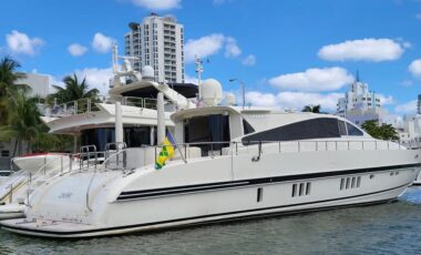 94′ Leopard exotic rental cars yacht charters Miami
