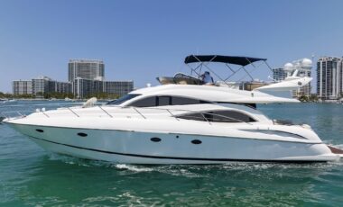 65′ Sunseeker exotic rental cars yacht charters Miami