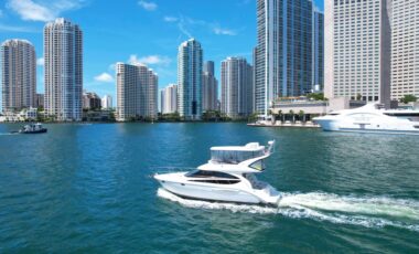45′ Meridian Iris exotic rental cars yacht charters Miami