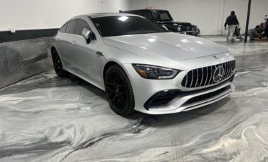 Mercedes-Benz GT53 Gray on Black exotic rental cars yacht charters Miami