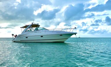37’ Cruiser exotic rental cars yacht charters Miami