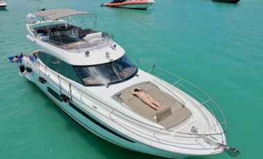 60′ Prestige exotic rental cars yacht charters Miami