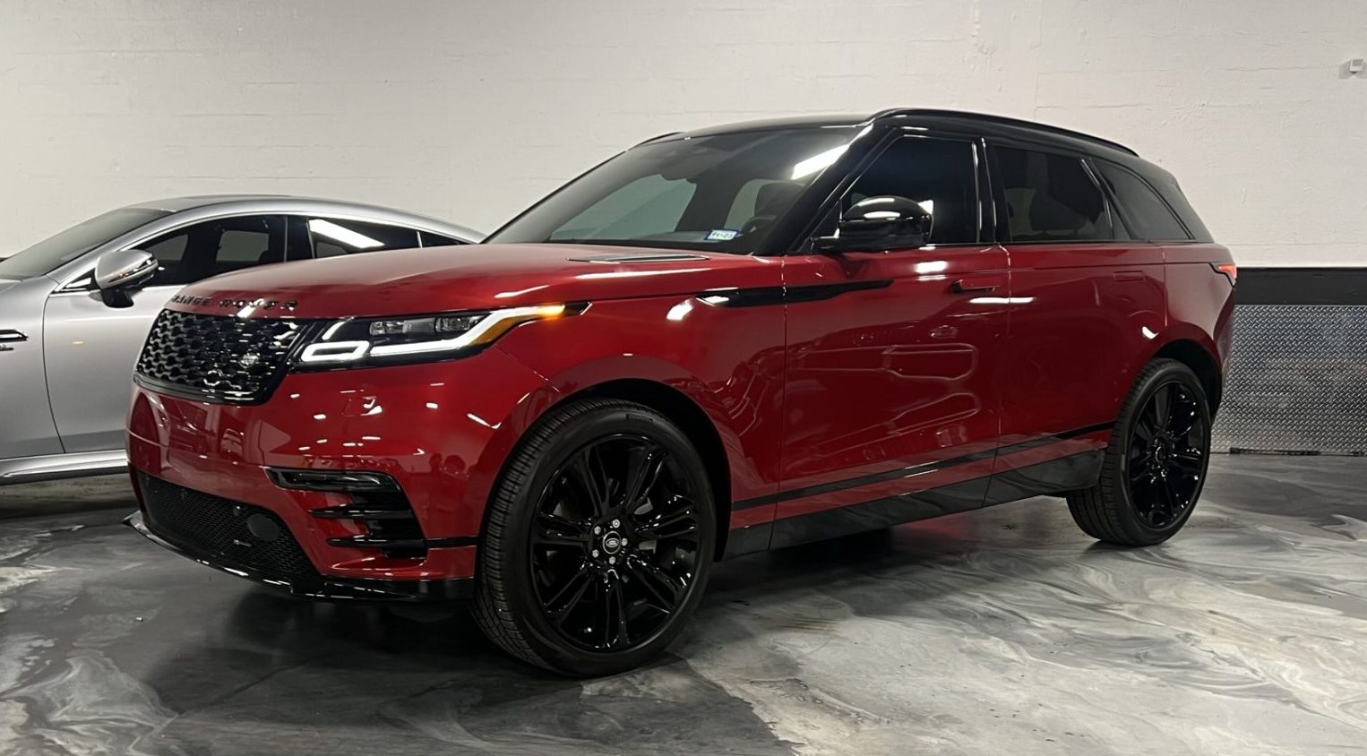 Range Rover Velar Red on Black exotic rental cars yacht charters Miami