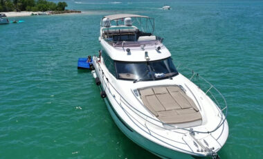 60′ Prestige exotic rental cars yacht charters Miami