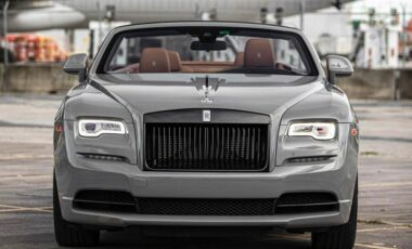 Rolls Royce Dawn Gray on Beige exotic rental cars yacht charters Miami