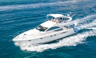 60′ Fairline exotic rental cars yacht charters Miami