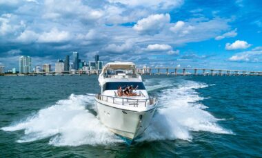 80′ Aicon Therapy exotic rental cars yacht charters Miami