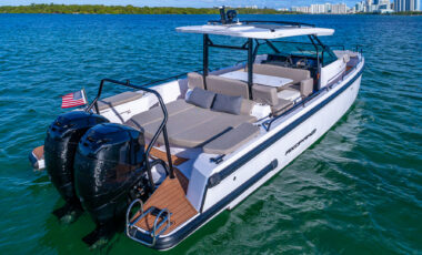38′ Axopar Balboa exotic rental cars yacht charters Miami