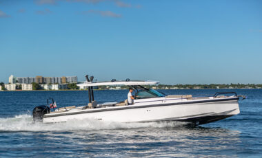 38′ Axopar Balboa exotic rental cars yacht charters Miami