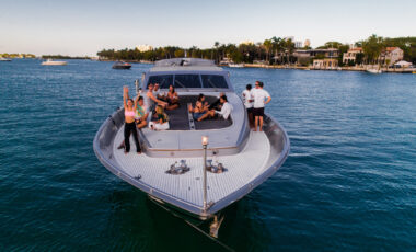 92′ Leopard exotic rental cars yacht charters Miami