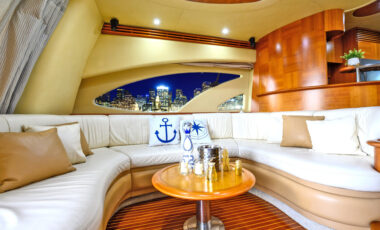 65 ‘ Azimut Flybridge “La Dolce Vita” exotic rental cars yacht charters Miami